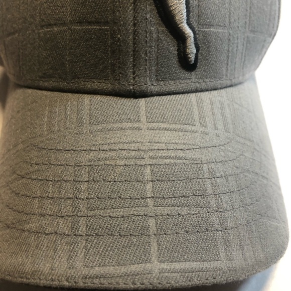 Puma cap Rudolf Dassler Sport Grey one size flex fit Baseball Hat Wool Blend - Picture 10 of 13